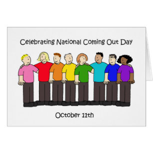 Nationell utgående dag - 11 oktober hälsningskort