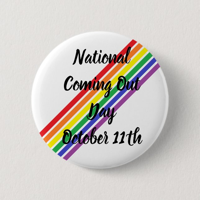 Nationell utgående dag 11 oktober knapp (Framsida)