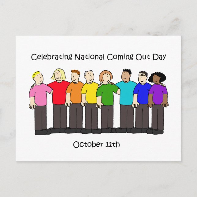 Nationell utgående dag - 11 oktober vykort (Framsida)