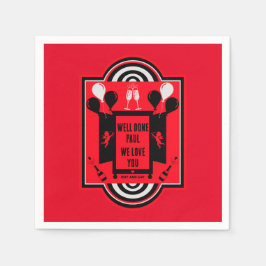 Nationell utgående dag NCOD Pappersservett