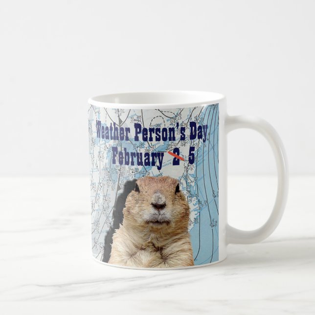 Nationell väderdag, dag 5 februari kaffemugg (Höger)