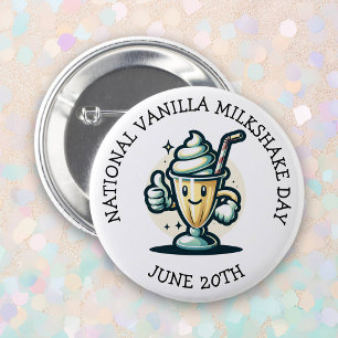 Nationell Vanilla Milkskakadagen den 20 juni Knapp
