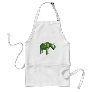 Nationell vattenmelondag Elephant Förkläde