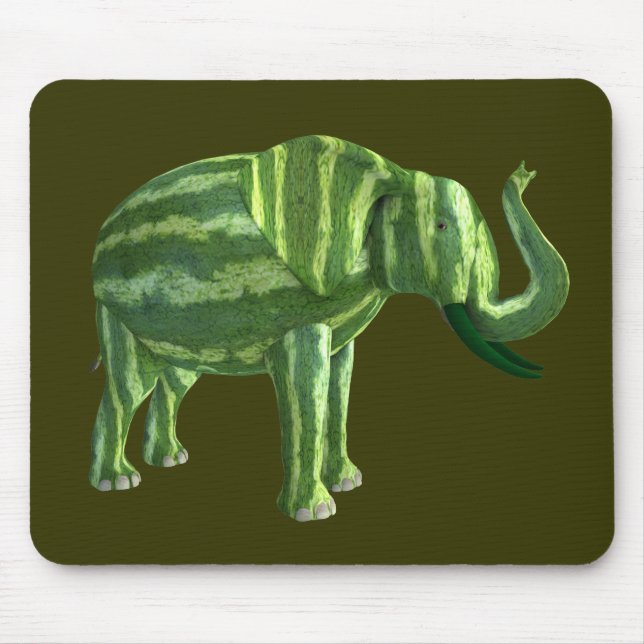 Nationell vattenmelondag Elephant Musmatta (Framsidan)
