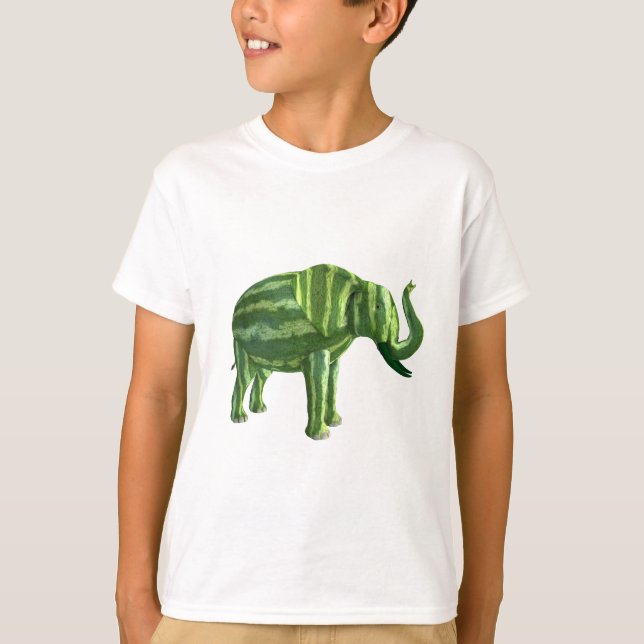 Nationell vattenmelondag Elephant Tröja (Framsida)