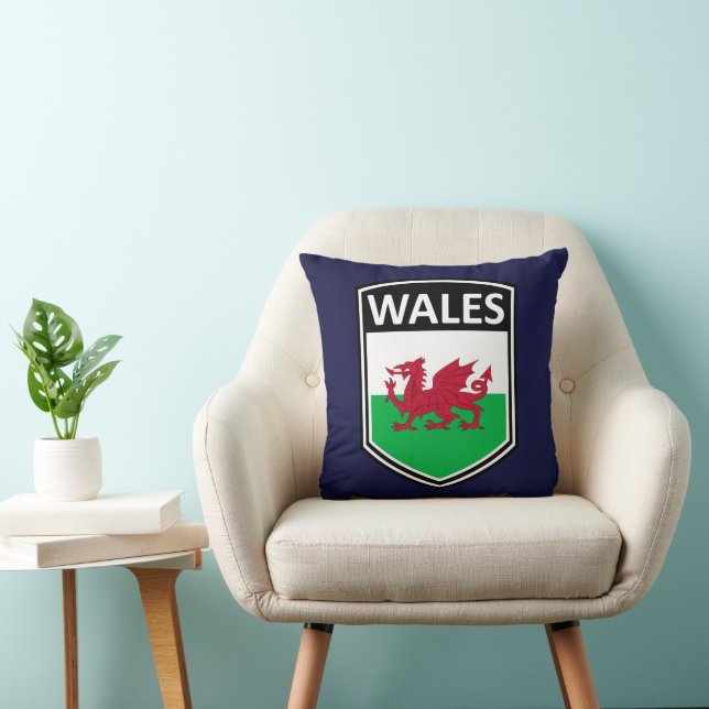 Nationell - Wales Kuddinkudde Kudde (Stol)