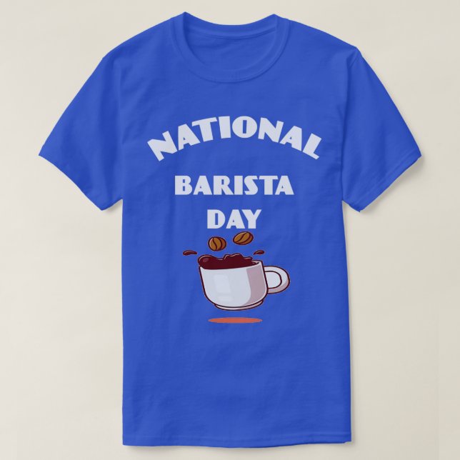 Nationella Baristdagen T Shirt (Design framsida)