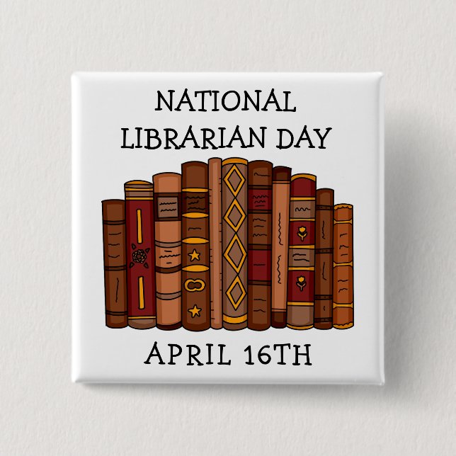 Nationella bibliotekardagen - knapp 16 april (Framsida)