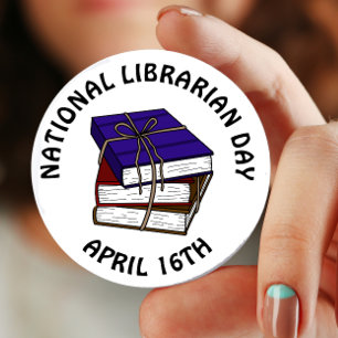 Nationella bibliotekardagen - knapp 16 april