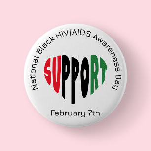 Nationella Black HIV/AIDS-medvetandedagen Knapp