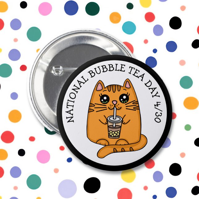 Nationella bubbelteadagen - 30 april   knapp (Skapare uppladdad)