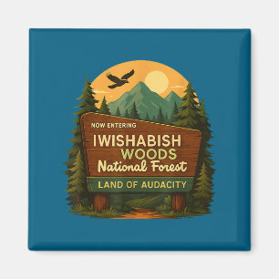 Nationella Citat Skogar Iwishabish Land Humor Magnet