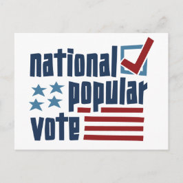 Nationella folkliga röster vykort