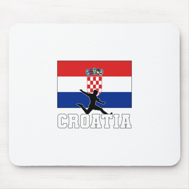 Nationella fotbollsförbundet i Kroatien Musmatta (Framsidan)