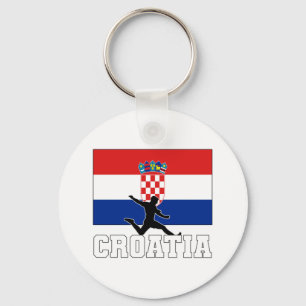 Nationella fotbollsförbundet i Kroatien Nyckelring