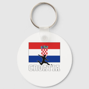 Nationella fotbollsförbundet i Kroatien Nyckelring