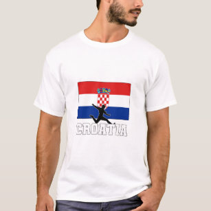 Nationella fotbollsförbundet i Kroatien T Shirt