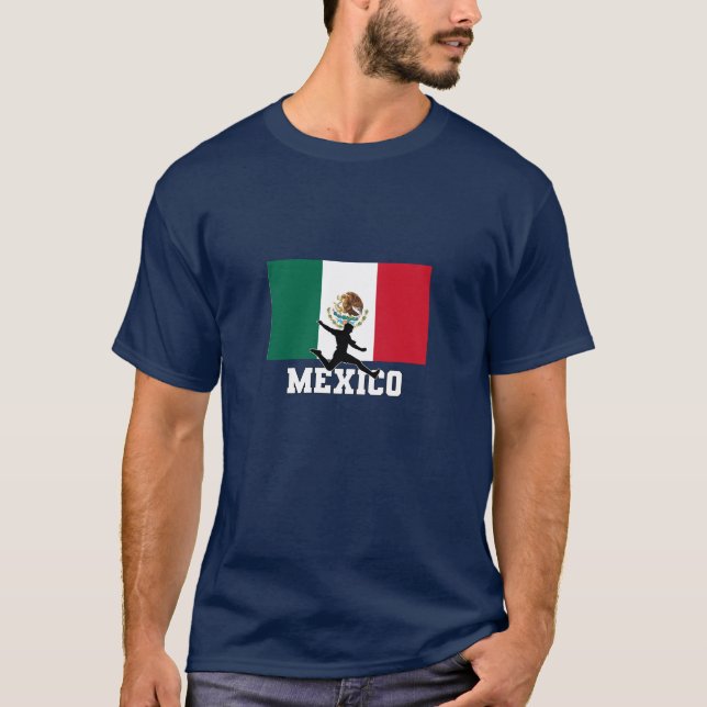 Nationella fotbollsförbundet i Mexiko T Shirt (Framsida)