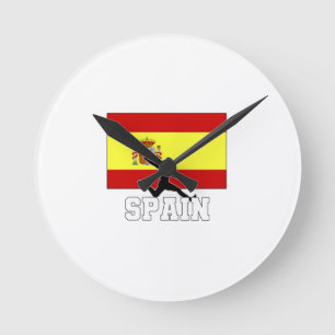 Nationella fotbollslaget i Spanien Rund Klocka