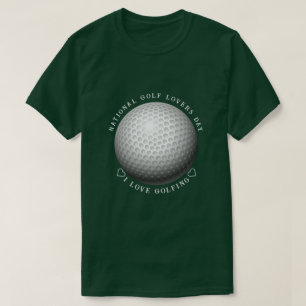 Nationella golfdagssporter t shirt