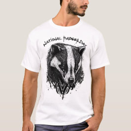 Nationella grävlingdagen t shirt