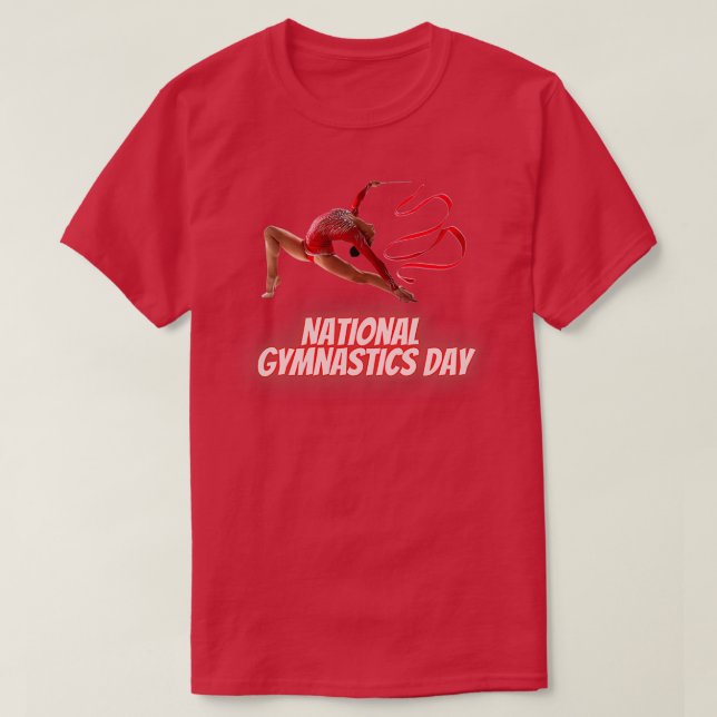 Nationella gymnastikdagen t shirt (Design framsida)