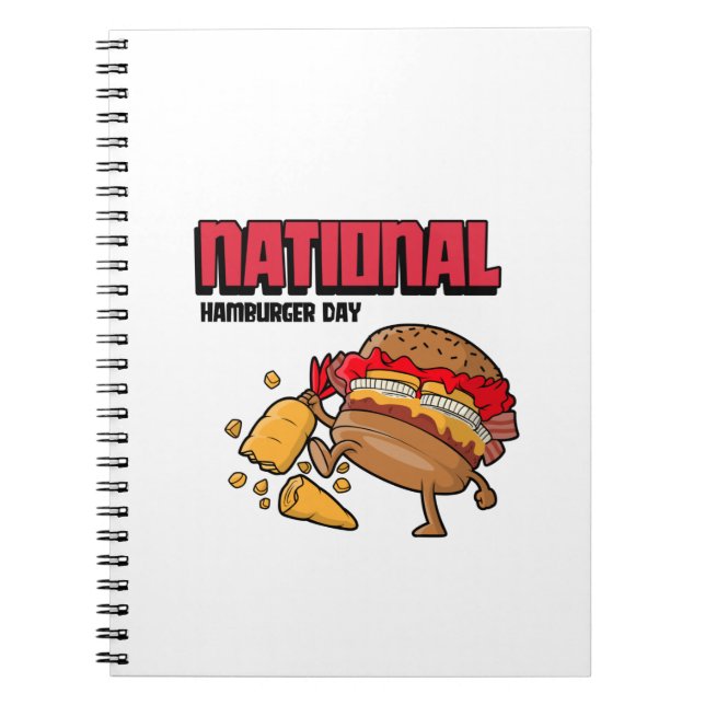 Nationella Hamburger-dagen Anteckningsbok (Framsidan)