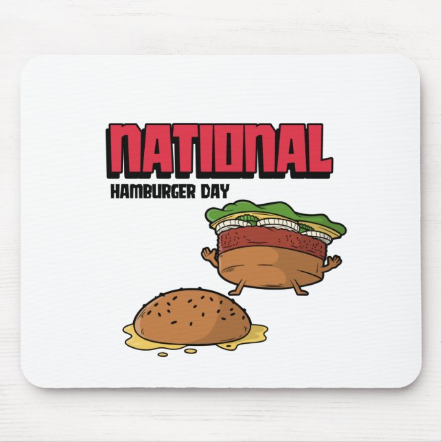 Nationella Hamburger-dagen Musmatta (Framsidan)
