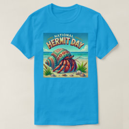 Nationella Hermit Day T Shirt