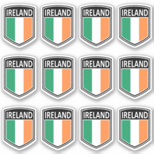 Nationella - Irland Klistermärken
