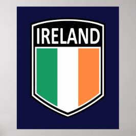 Nationella - Irland Poster