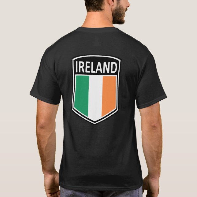 Nationella - Irland T Shirt (Baksida)