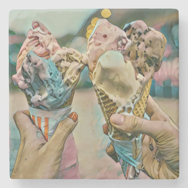 Nationella isgubbsdagen stenunderlägg (Framsidan)