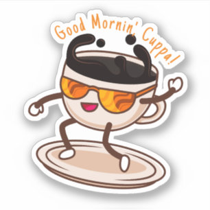 Nationella kaffedagen klistermärken