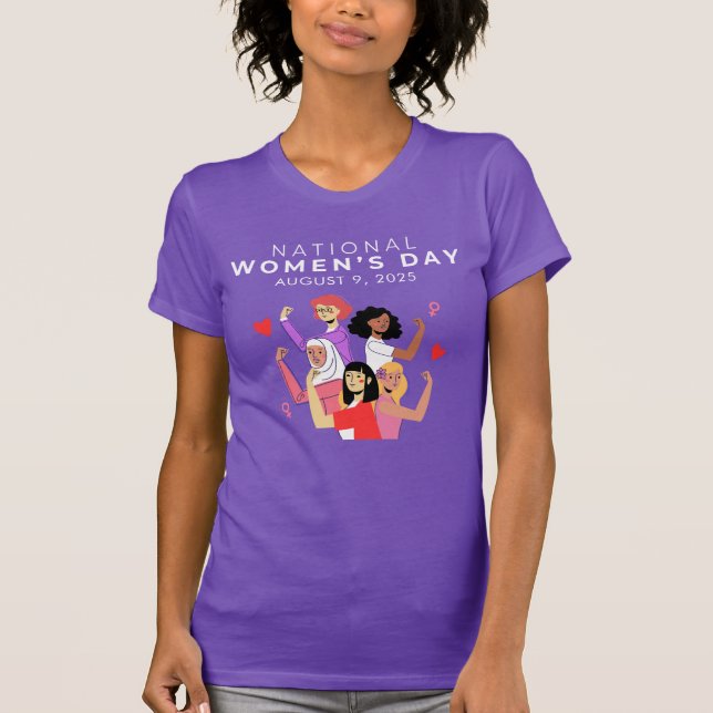 Nationella kvinnodagen t shirt (Framsida)