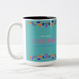 Nationella Latinamerikanska Kulturarvsmånadens Mug Två-Tonad Mugg