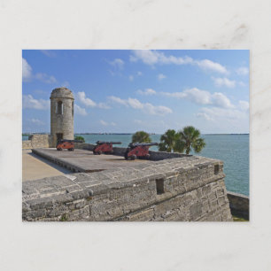 Nationella minnesmärket Castillo de San Marcos Vykort