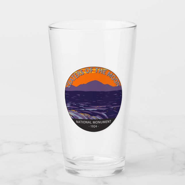 Nationella minnesmärket Idaho i Måne Glaskopp (Framsida)