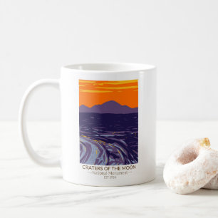 Nationella minnesmärket Idaho i Måne Kaffemugg