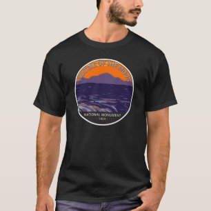 Nationella minnesmärket Idaho i Måne T Shirt