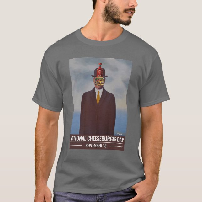 Nationella ostburgdagen t shirt (Framsida)