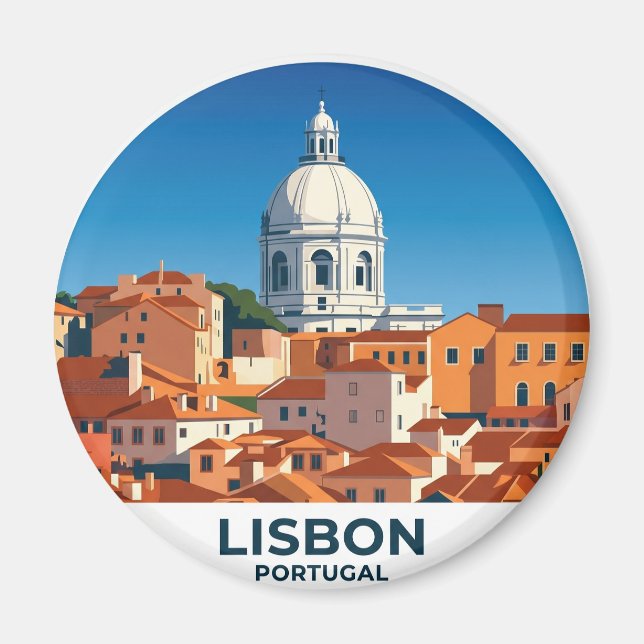 Nationella Pantheon Portugal Magnet (Framsidan)