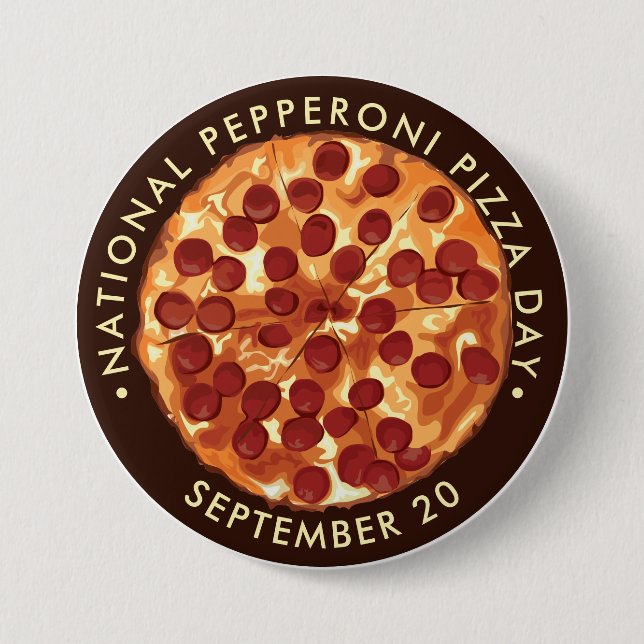 Nationella Pepperoni Pizza-dagen 20 september Knapp (Framsida)