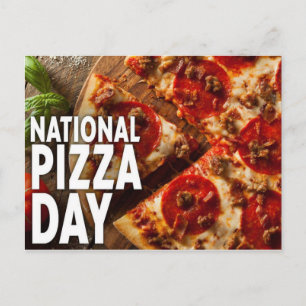 Nationella Pizzadagen Vykort
