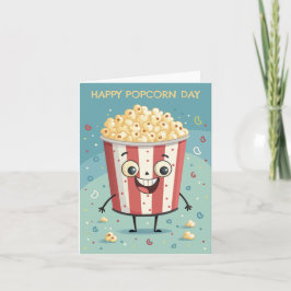 Nationella Popcorn-dagen Helgkort