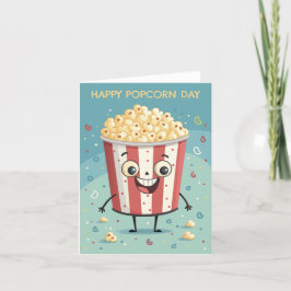 Nationella Popcorn-dagen Helgkort