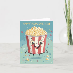 Nationella Popcorn-dagen Helgkort