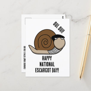 Nationella snigeldagen vykort