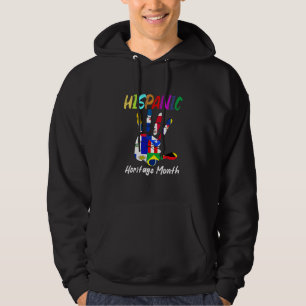Nationella spansktalande kulturarvsmånaden Hand Al Hoodie