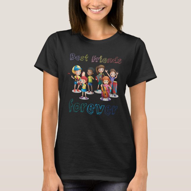 Nationella Vänskapens bästa vänner för 2 T Shirt (Framsida)